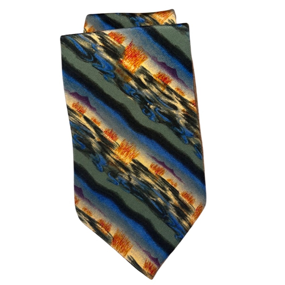 Vintage Jerry Garcia Abstract Men’s Necktie: The Grateful Dead: Menswear
